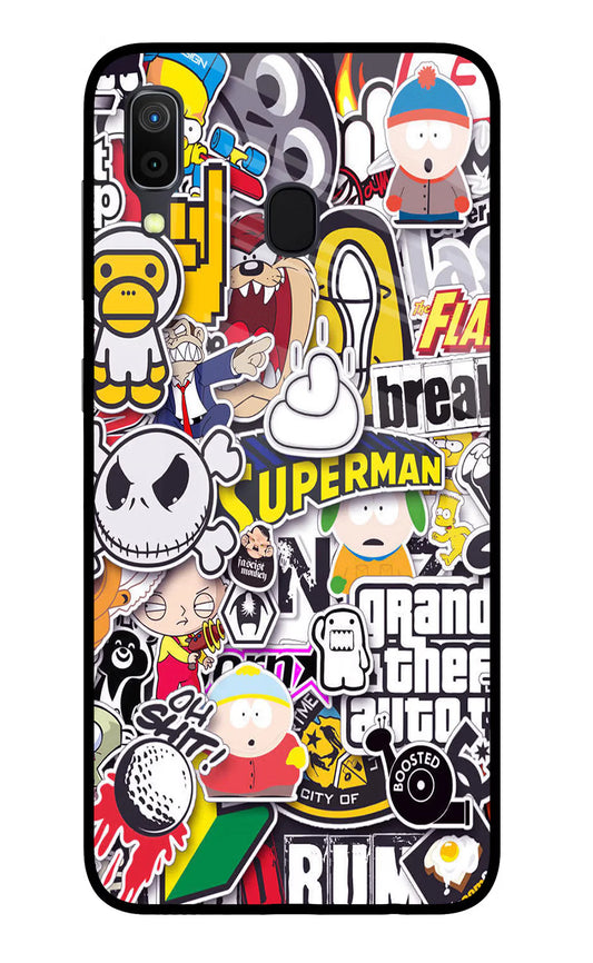 Sticker Bomb Samsung A30 Back cover