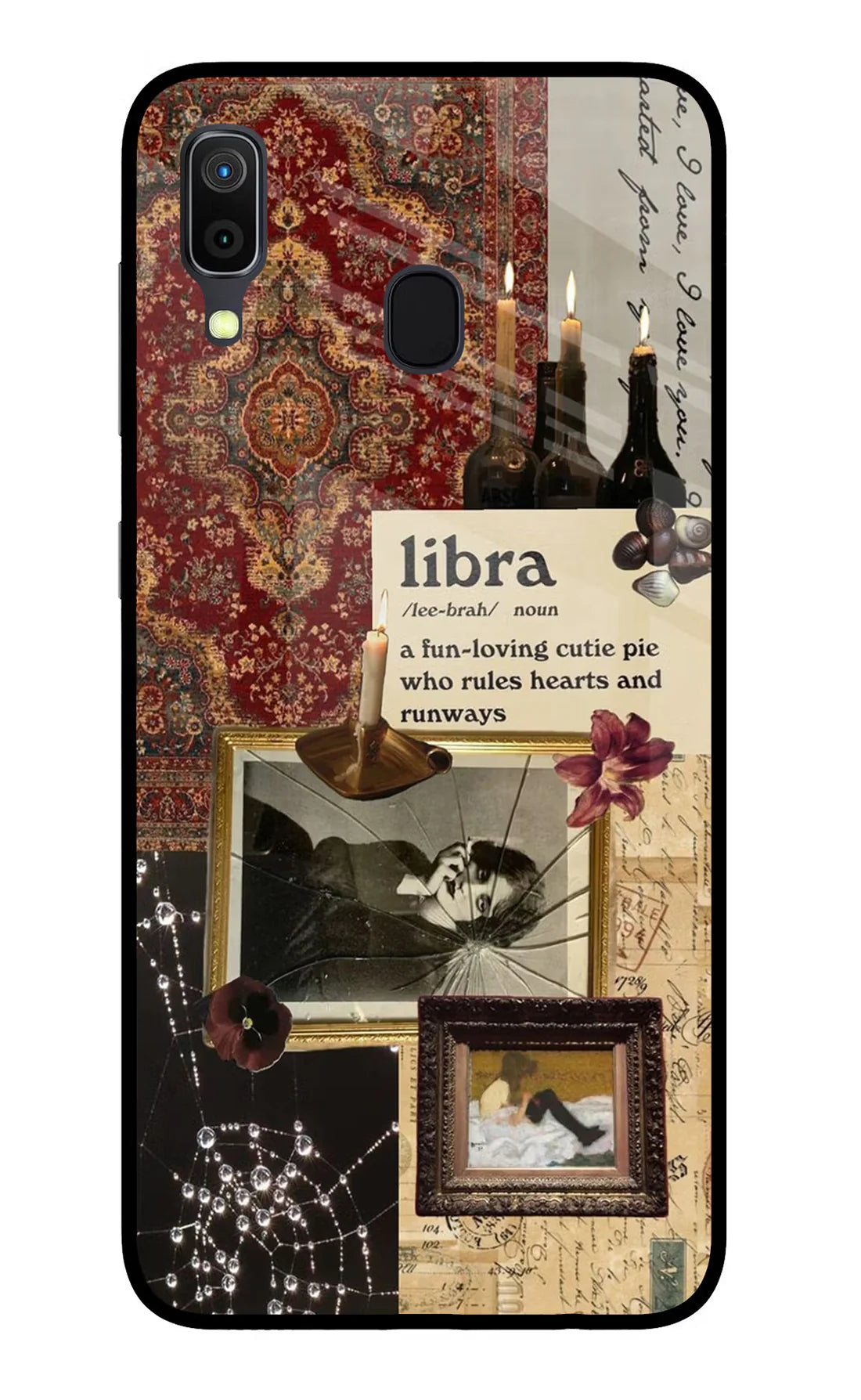Libra Zodiac Samsung A30 Back cover