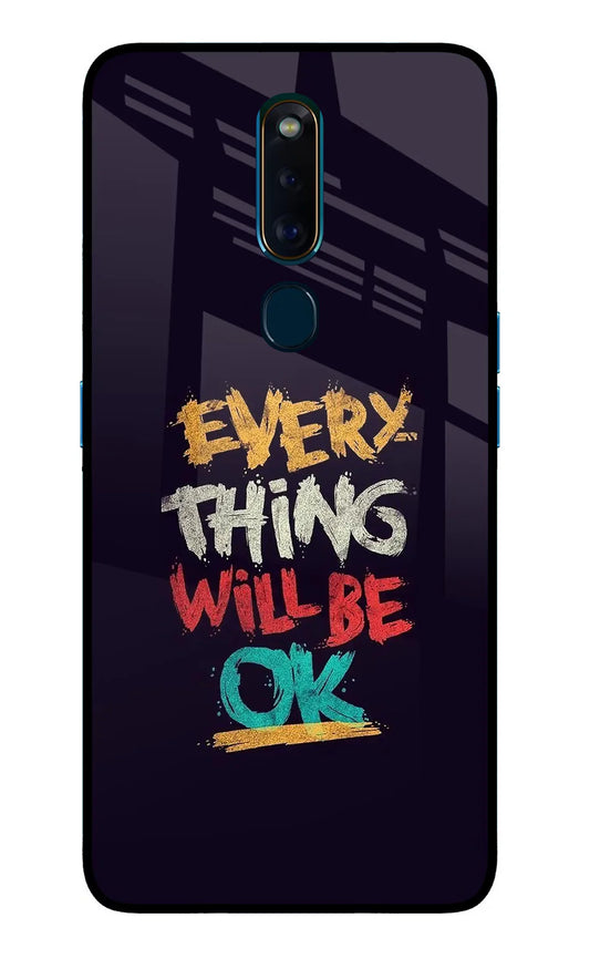 Everything Will Be Ok Oppo F11 ProBack cover