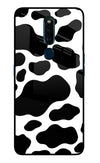 Cow Spots Oppo F11 Pro Glass Case