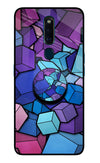 Cubic Abstract Oppo F11 Pro Glass Case