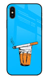 Chai Sutta iPhone XS Glass Case