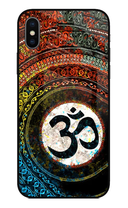 Om Cultural iPhone XS Back Cover