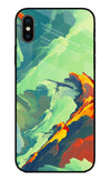 Paint Art iPhone XS Glass Case