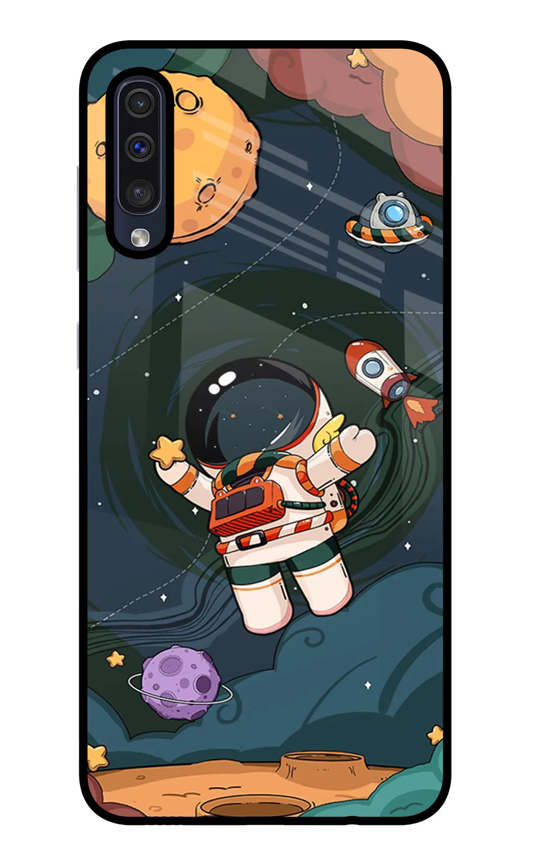 Cartoon Astronaut Samsung A50/A50s/A30s Back cover