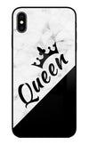 Queen iPhone XS Max Glass Case