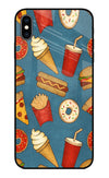 Foodie iPhone XS Max Glass Case