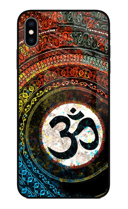 Om Cultural iPhone XS Max Back Cover