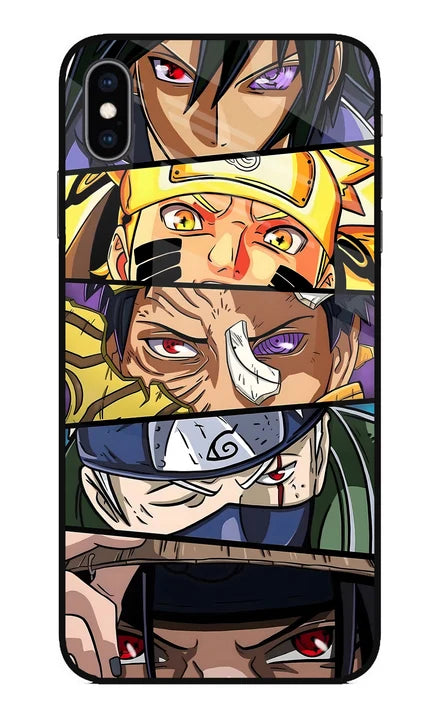 Naruto Character iPhone XS Max Back Cover