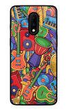 Music Instrument Doodle Oneplus 7 Glass Case