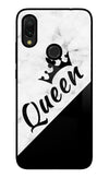 Queen Redmi 7 Glass Case