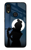 Shri Krishna Silhouette Redmi Y3 Glass Case