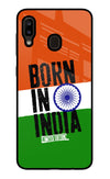 Born in India Samsung A20/M10s Glass Case