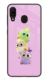 Cute Little Birds Samsung A20/M10s Glass Case