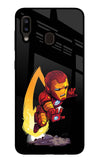 IronMan Samsung A20/M10s Glass Case