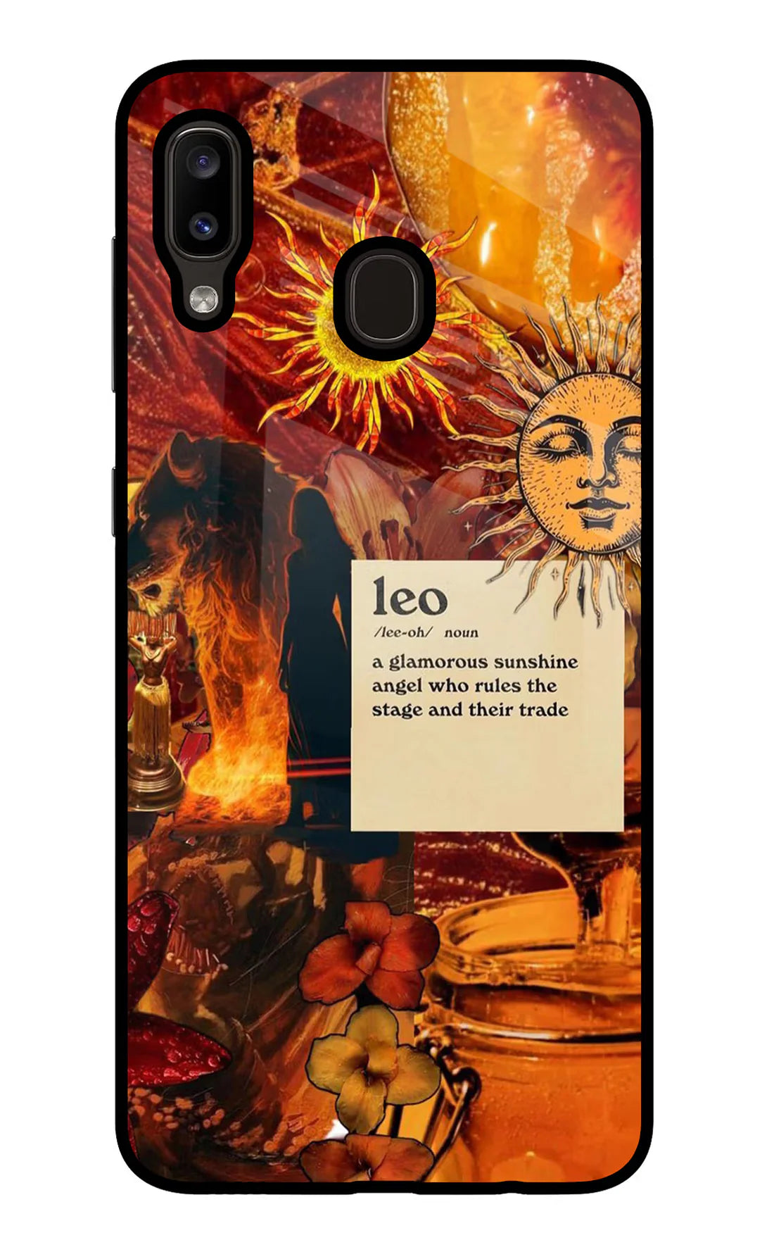Leo Zodiac Samsung A20/M10s Back cover
