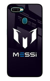 Messi Logo Oppo A7/A5s/A12 Glass Case