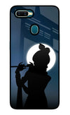 Shri Krishna Silhouette Oppo A7/A5s/A12 Glass Case