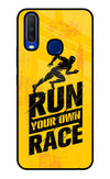 Run Your Own Race Vivo Y15/Y17 Glass Case