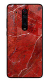 Red Marble Design Redmi K20/K20 Pro Glass Case