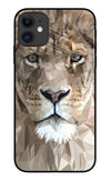 Lion Art iPhone 11 Glass Case