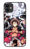 One Piece Anime iPhone 11 Glass Case