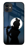 Shri Krishna Silhouette iPhone 11 Glass Case