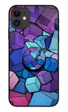 Cubic Abstract iPhone 11 Glass Case