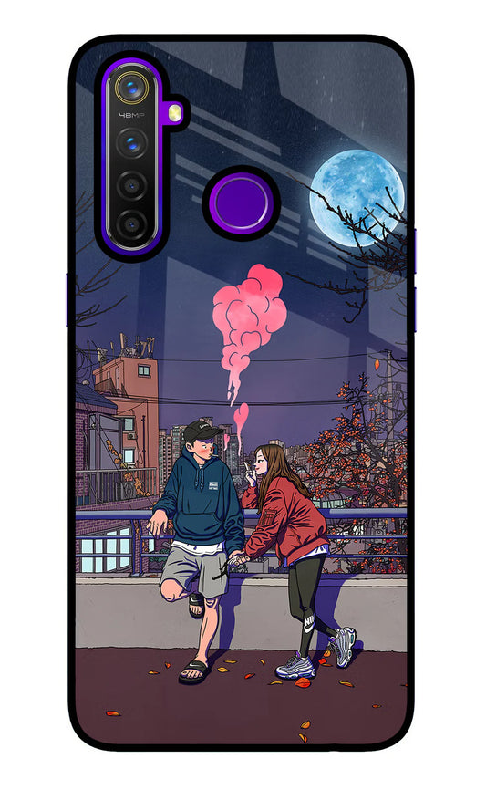 Chilling Couple Realme 5 Pro Back cover