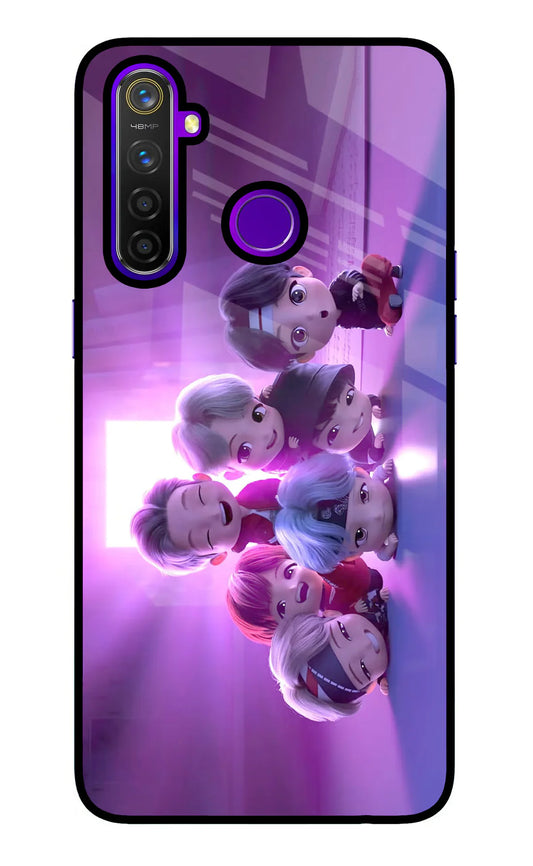 BTS Chibi Realme 5 Pro Back cover