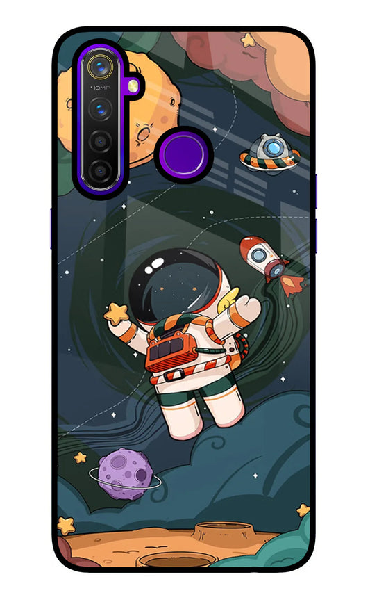 Cartoon Astronaut Realme 5 Pro Back cover