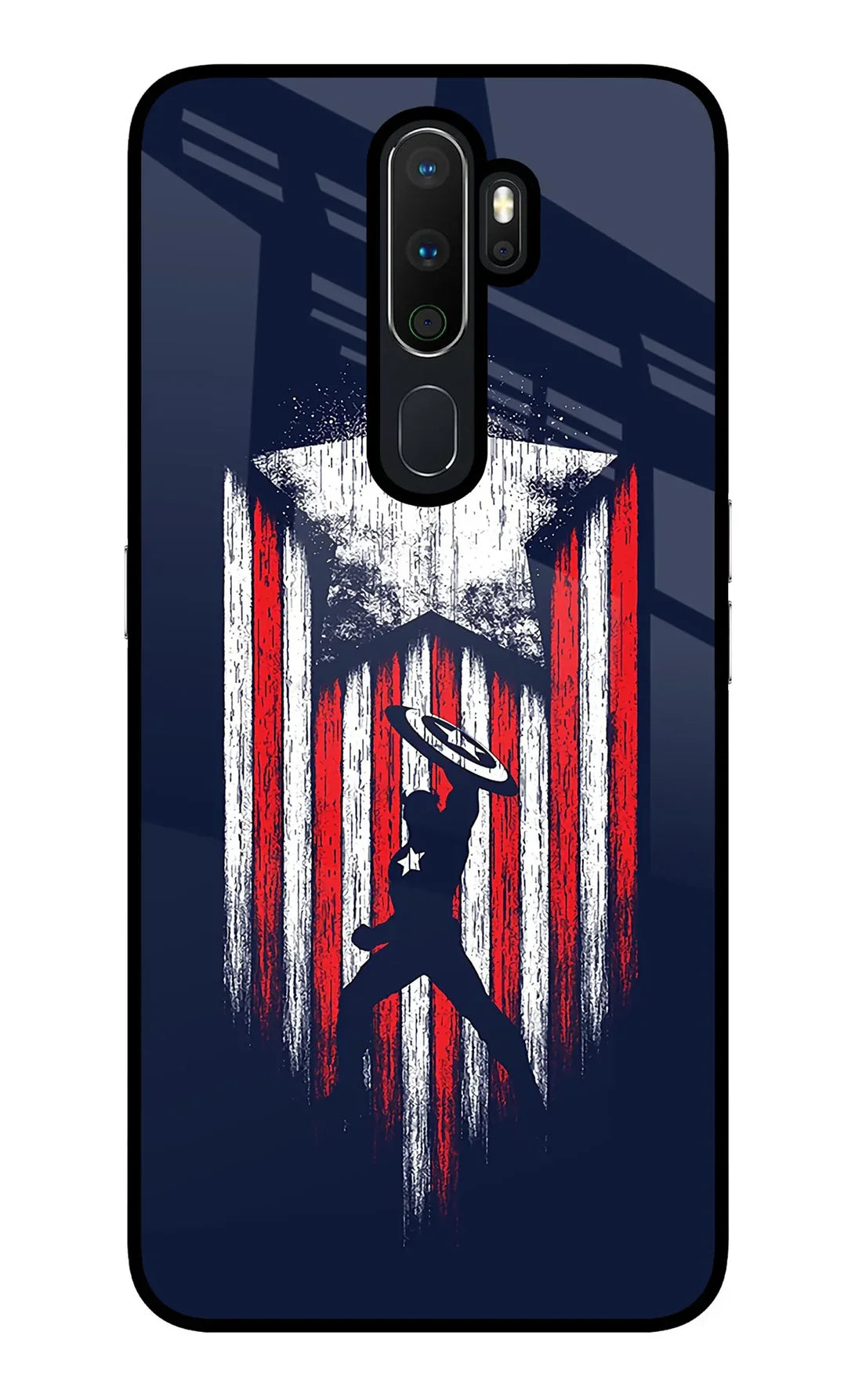 Captain America Marvel Art Oppo A5 2020/A9 2020 Back cover