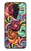 Spiral Pattern Oppo A5 2020/A9 2020 Glass Case