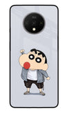 Shinchan Oneplus 7T Glass Case