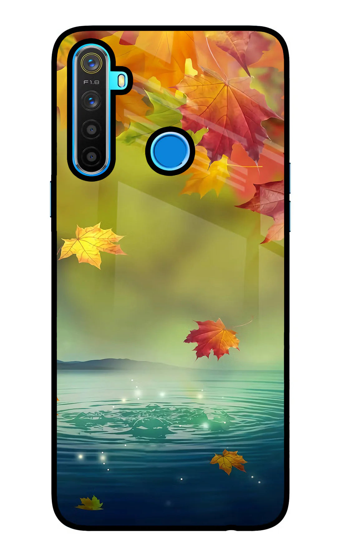 Flowers Realme 5/5i/5s Back cover