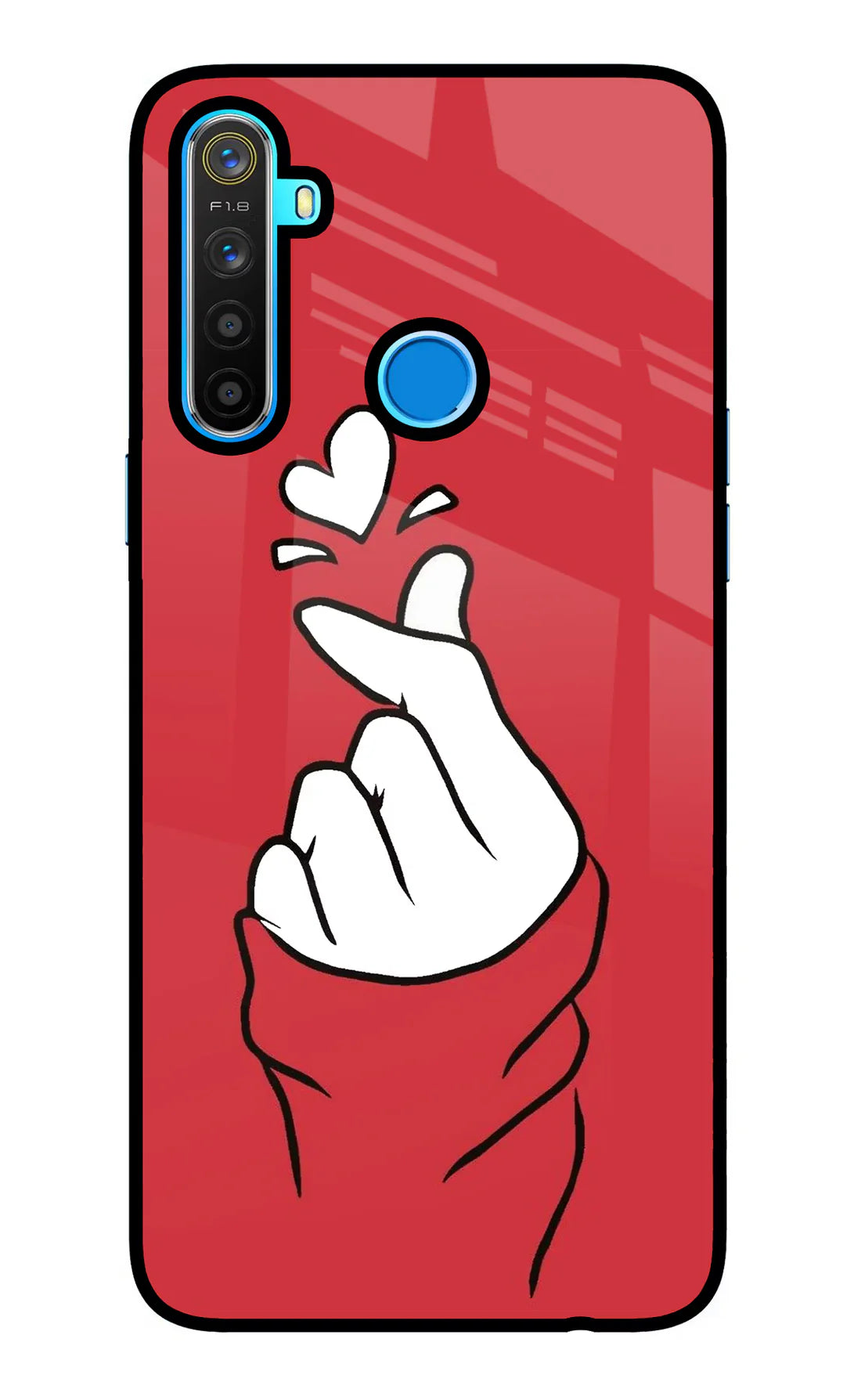 Korean Love Sign Realme 5/5i/5s Back cover