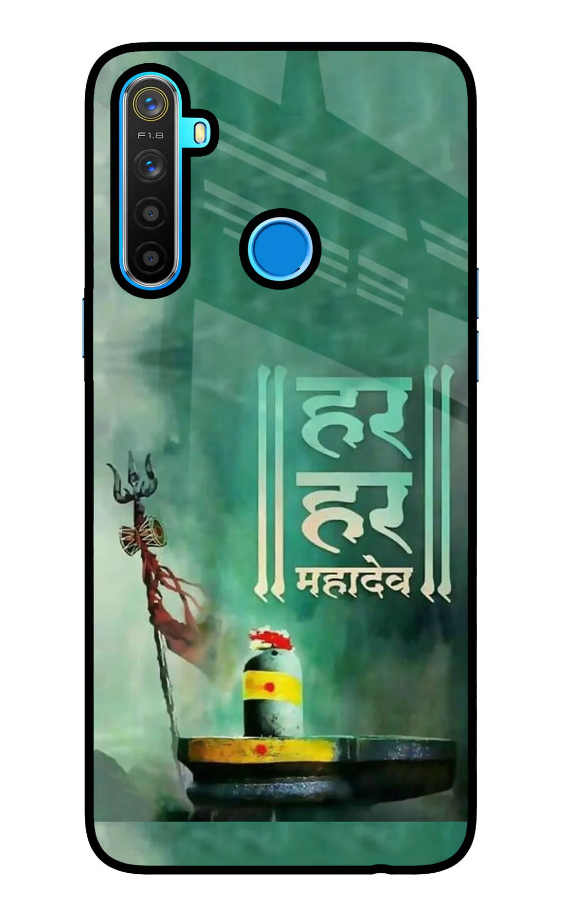 Har Har Mahadev Shivling Realme 5/5i/5s Back cover