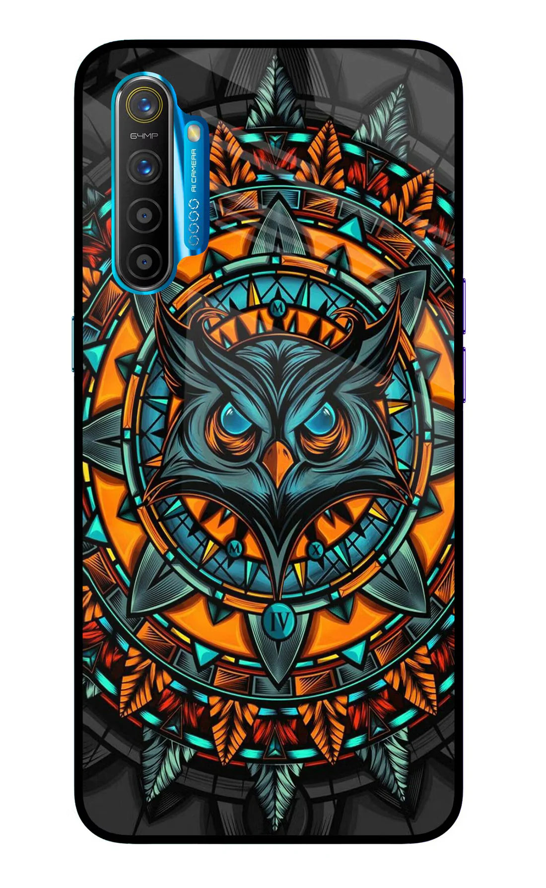 Angry Owl Art Realme XT/X2 Back cover
