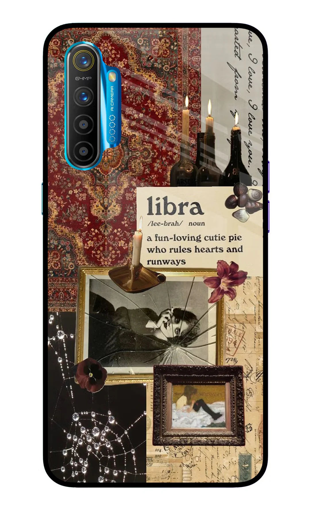 Libra Zodiac Realme XT/X2 Back cover
