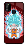 Goku Little Samsung M30s Glass Case