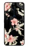 Flowers Oppo Reno2 Z Glass Case