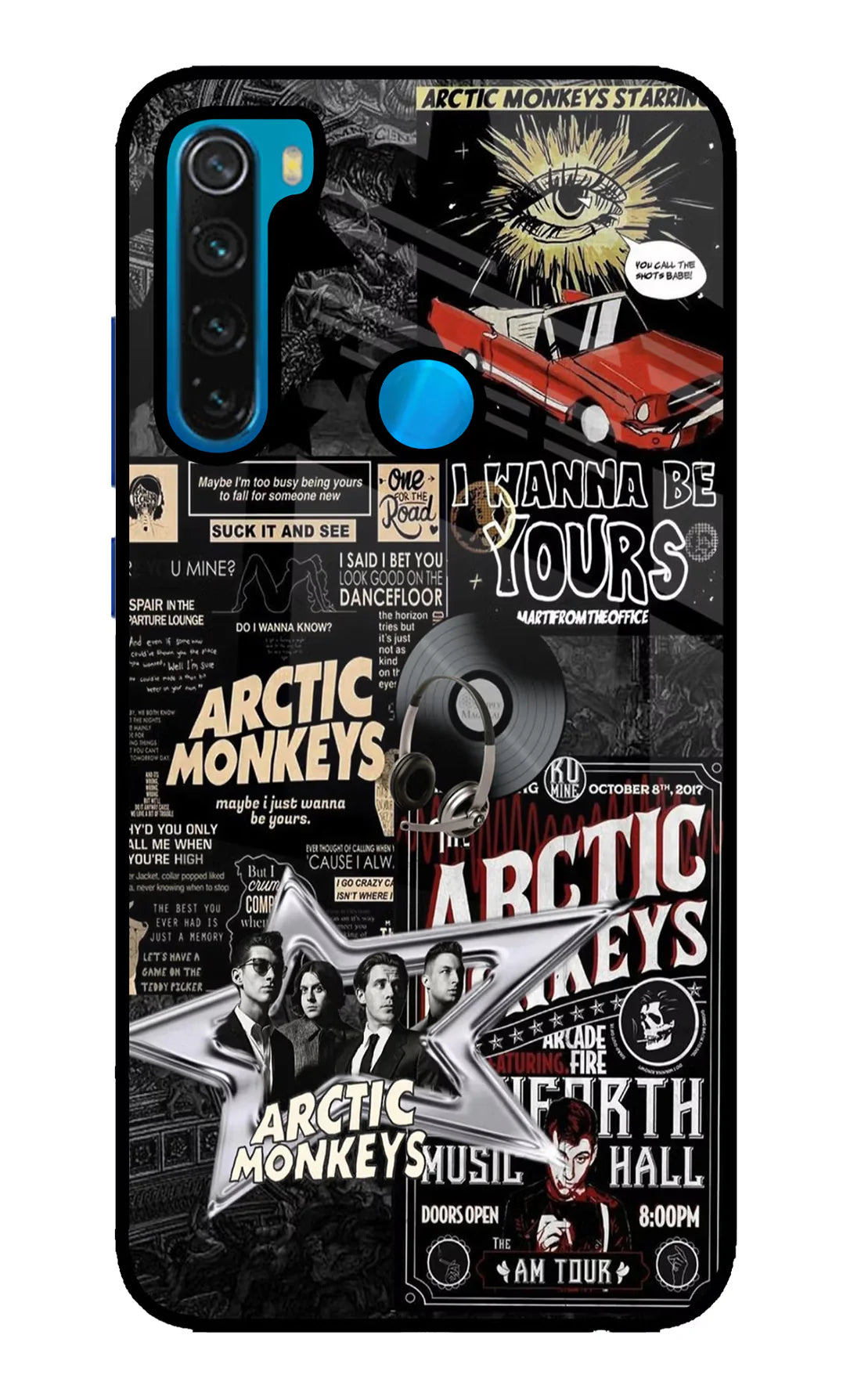 Arctic Monkeys Redmi Note 8 Back cover