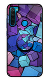 Cubic Abstract Redmi Note 8 Glass Case