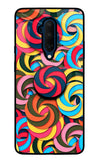 Spiral Pattern Oneplus 7T Pro Glass Case