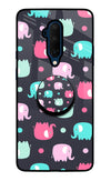 Baby Elephants Oneplus 7T Pro Glass Case