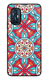 Mandala Geometric Vivo V17 Glass Case