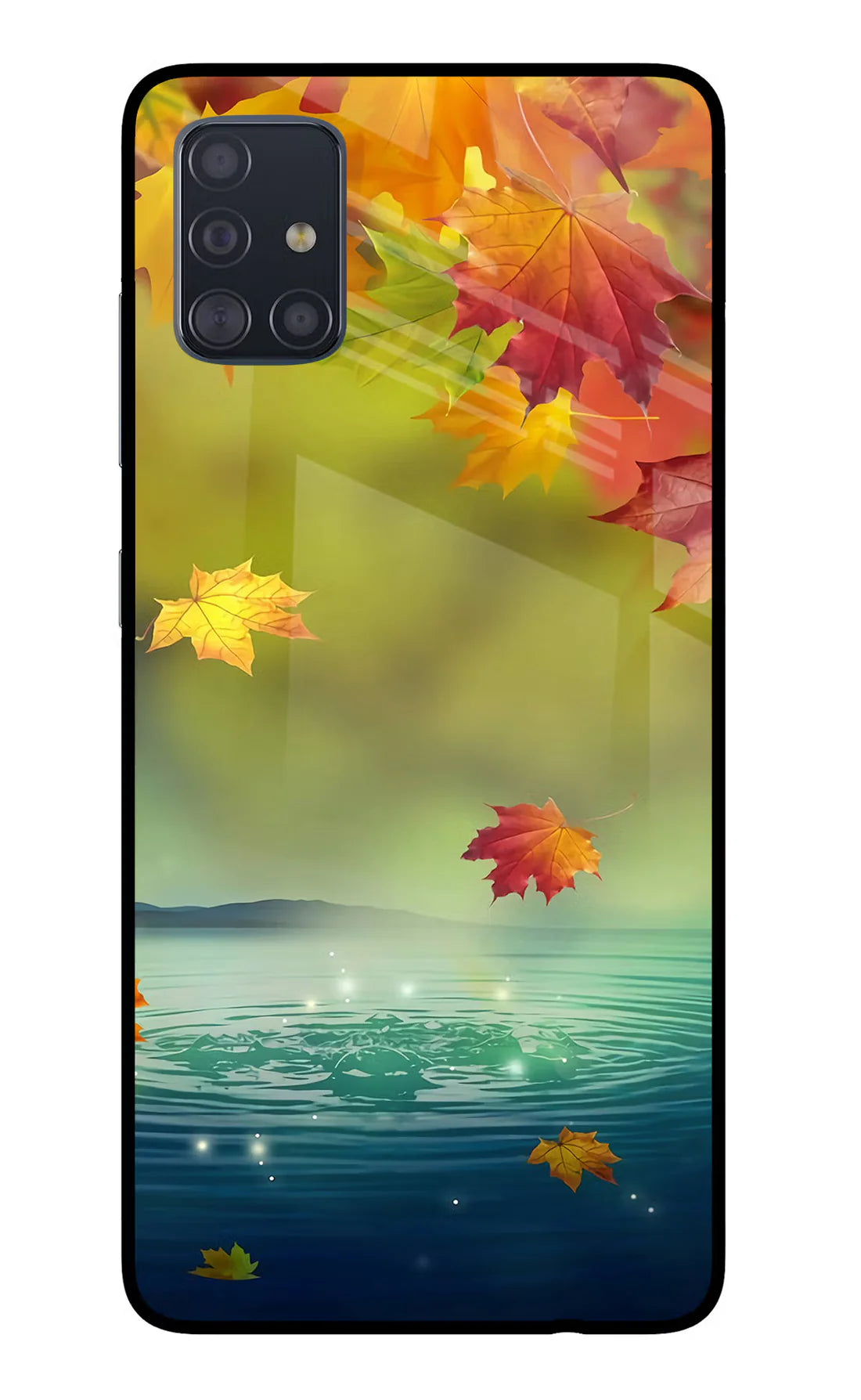 Flowers Samsung A51 Back cover