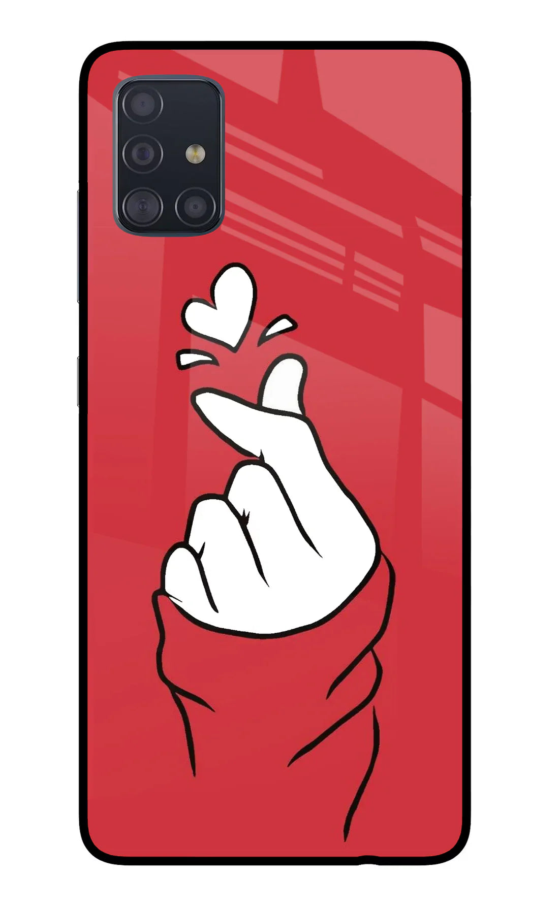 Korean Love Sign Samsung A51 Back cover