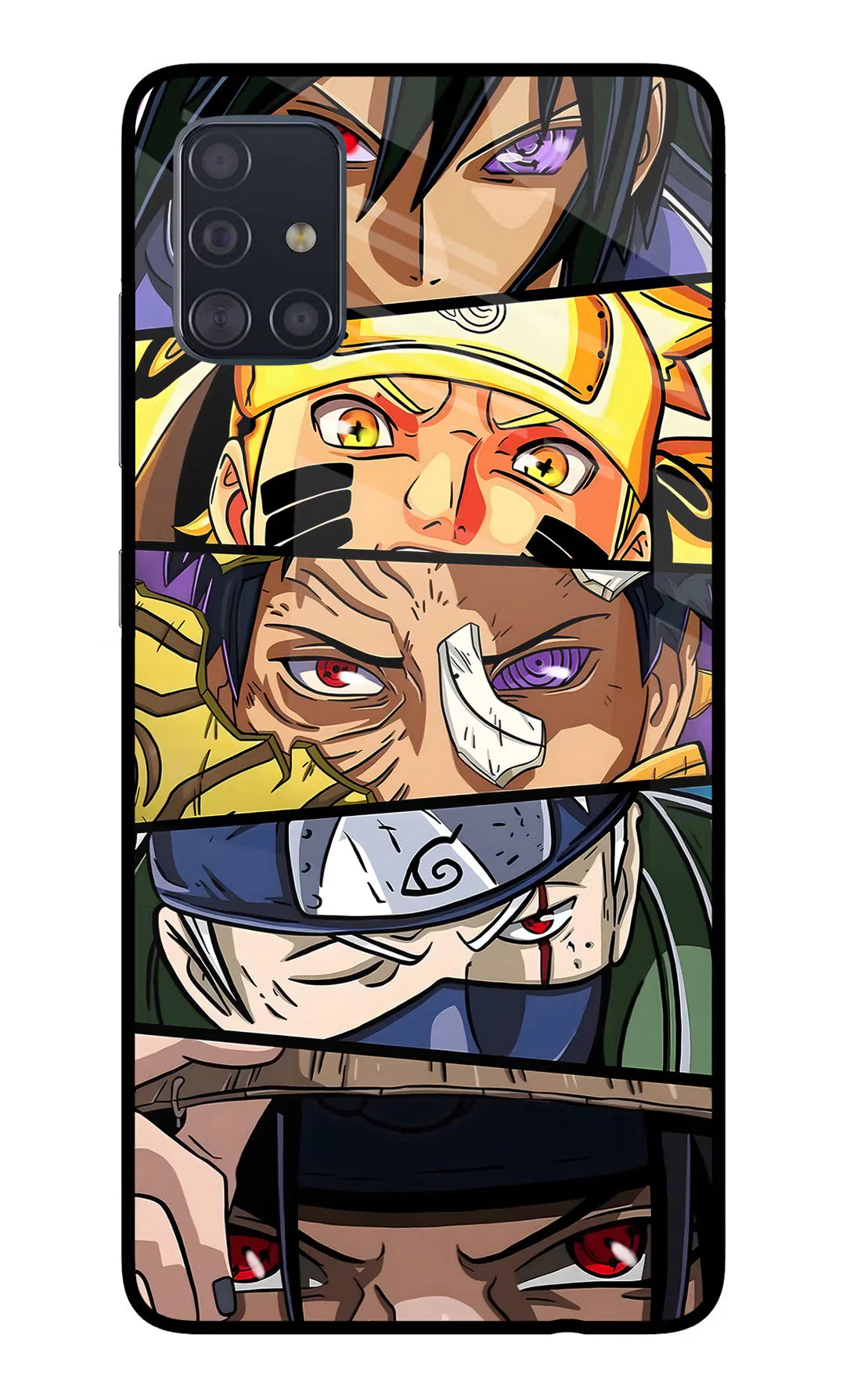 Naruto Character Samsung A51 Back cover