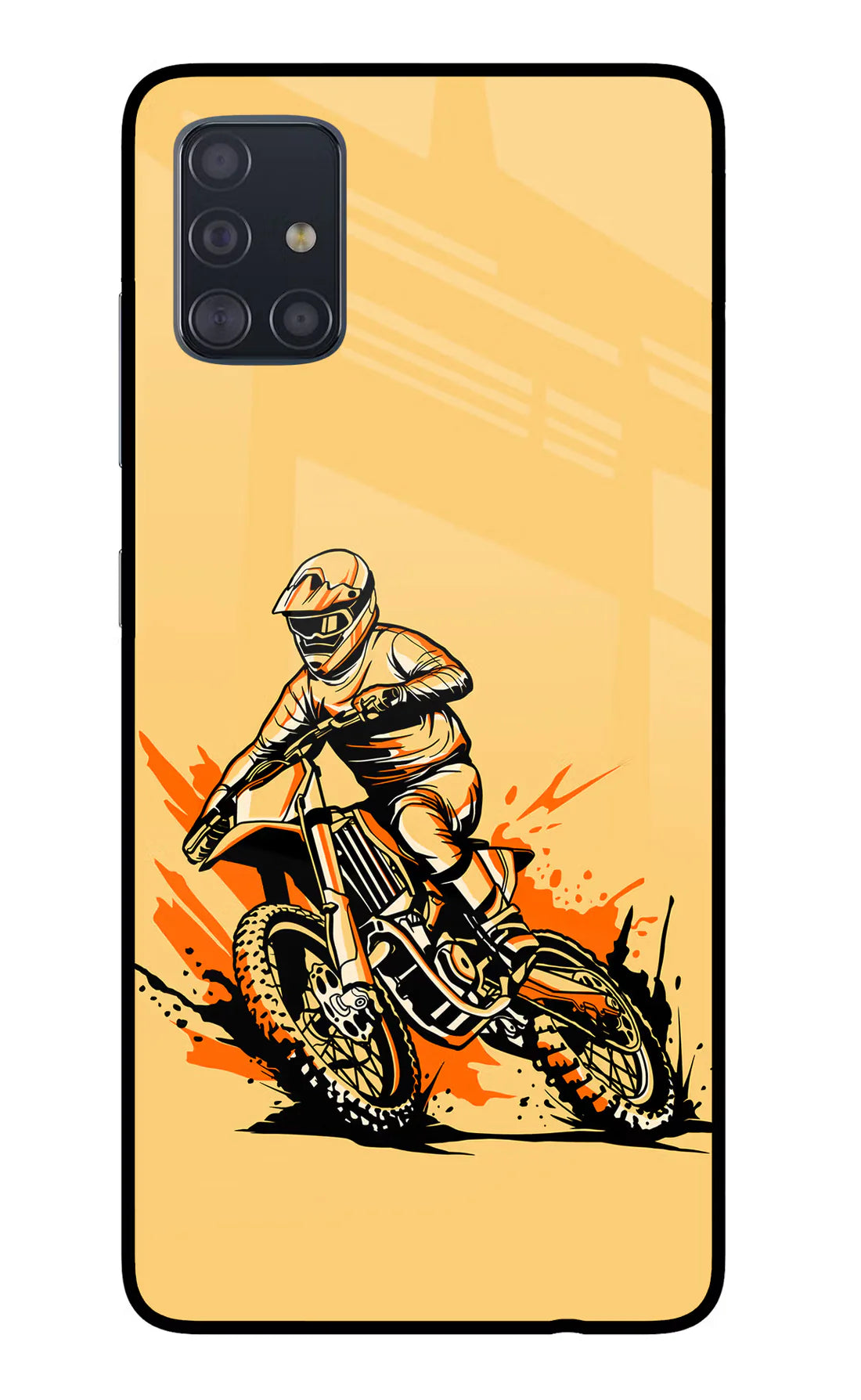 Off-Road Fury Samsung A51 Back cover